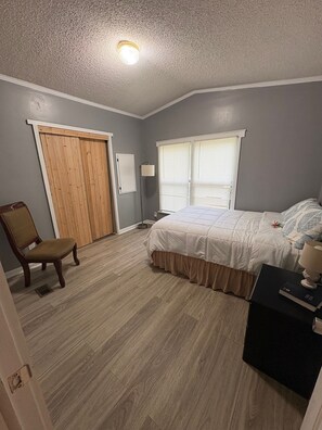 2 bedrooms, bed sheets