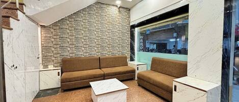 Sala de estar en el lobby