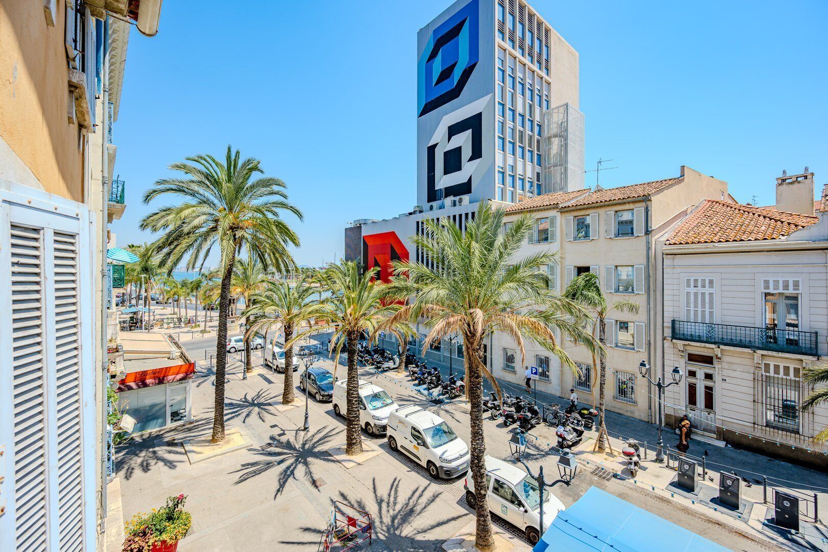 Vue depuis l’hébergement