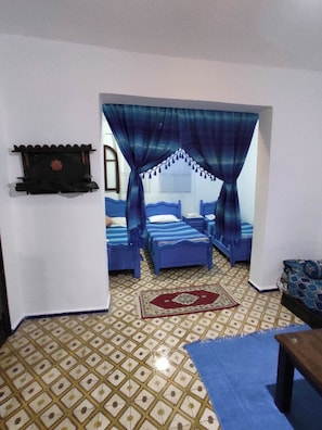 2 chambres, Wi-Fi, literie fournie