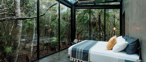 1 habitación, wifi y ropa de cama