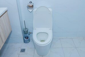 Dusche, Handtücher, Seife, Shampoo