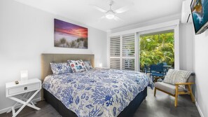 2 chambres, fer et planche à repasser, accès Internet, draps fournis