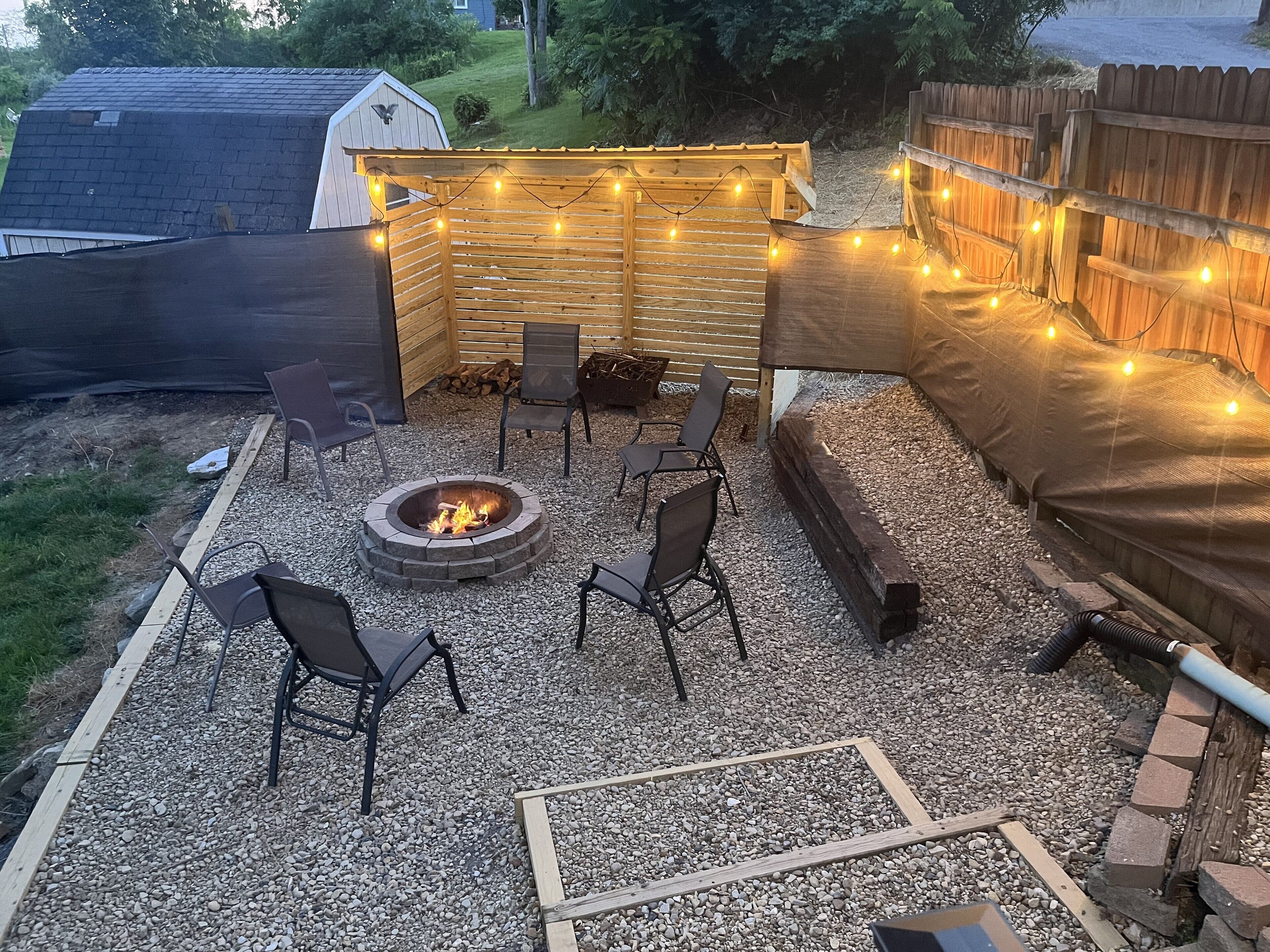 Enceinte de l’hébergement