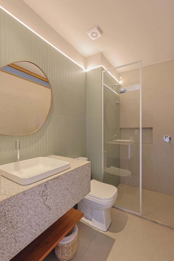 Towels, soap, shampoo, toilet paper - Amaraíz Pousada (Maragogi)