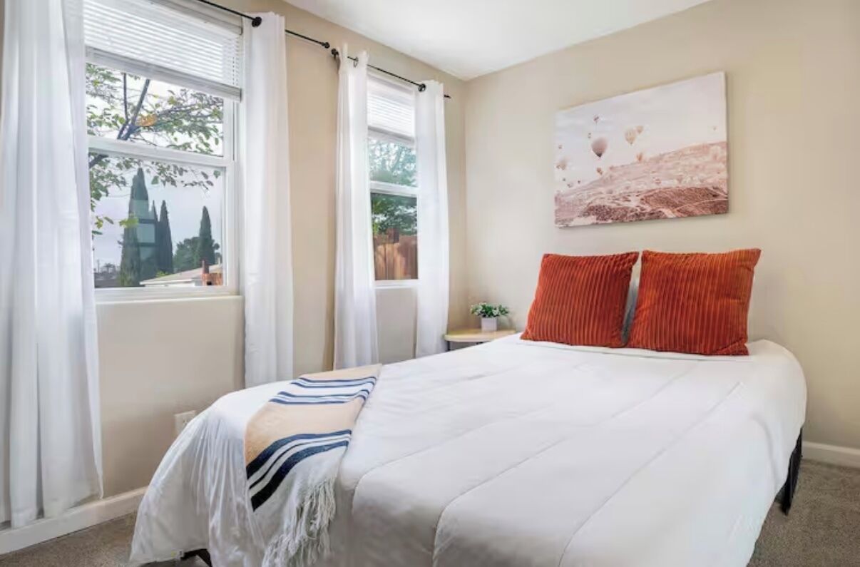 2 habitaciones, wifi y ropa de cama 