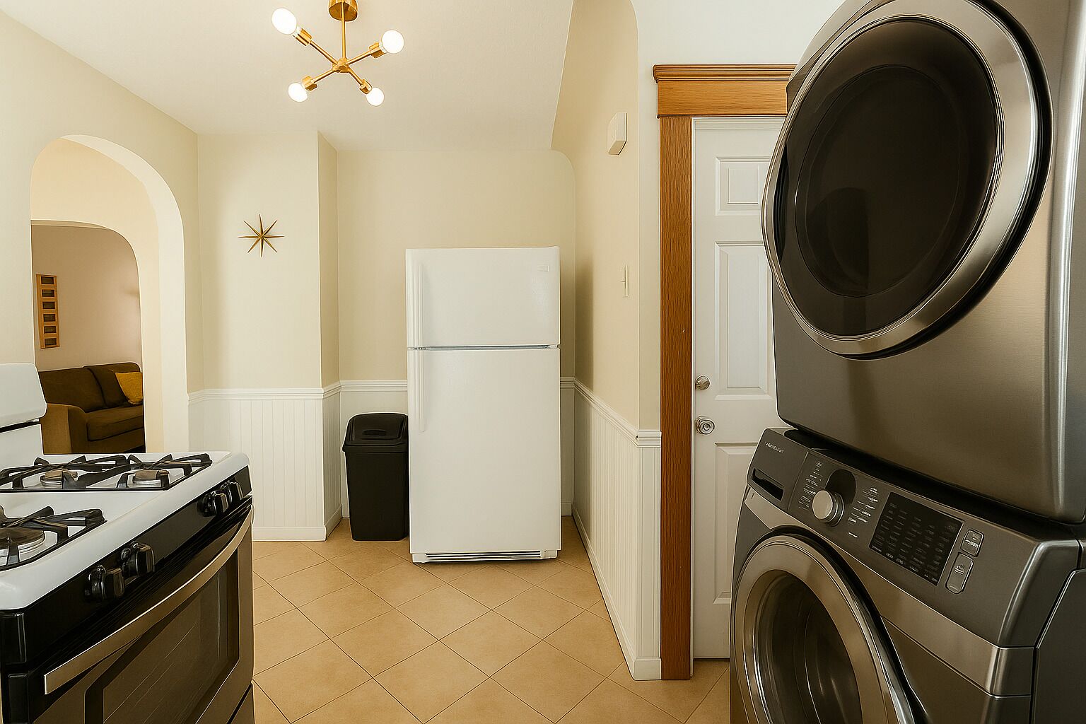 小冰箱、微波爐、爐台、鍋具/餐盤/廚房用品