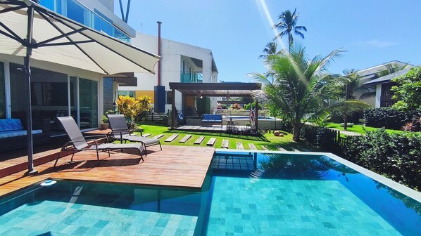 Deluxe Villa | Terrace/patio - Residencial Praia do Cupe - Beira-Mar (Ipojuca)