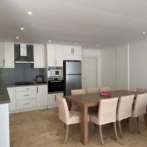 Microwave, oven, dishwasher