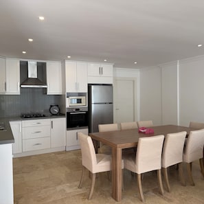 Microwave, oven, dishwasher