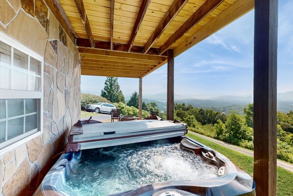 Bain à remous extérieur