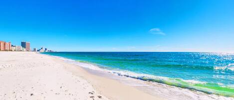 Beach nearby