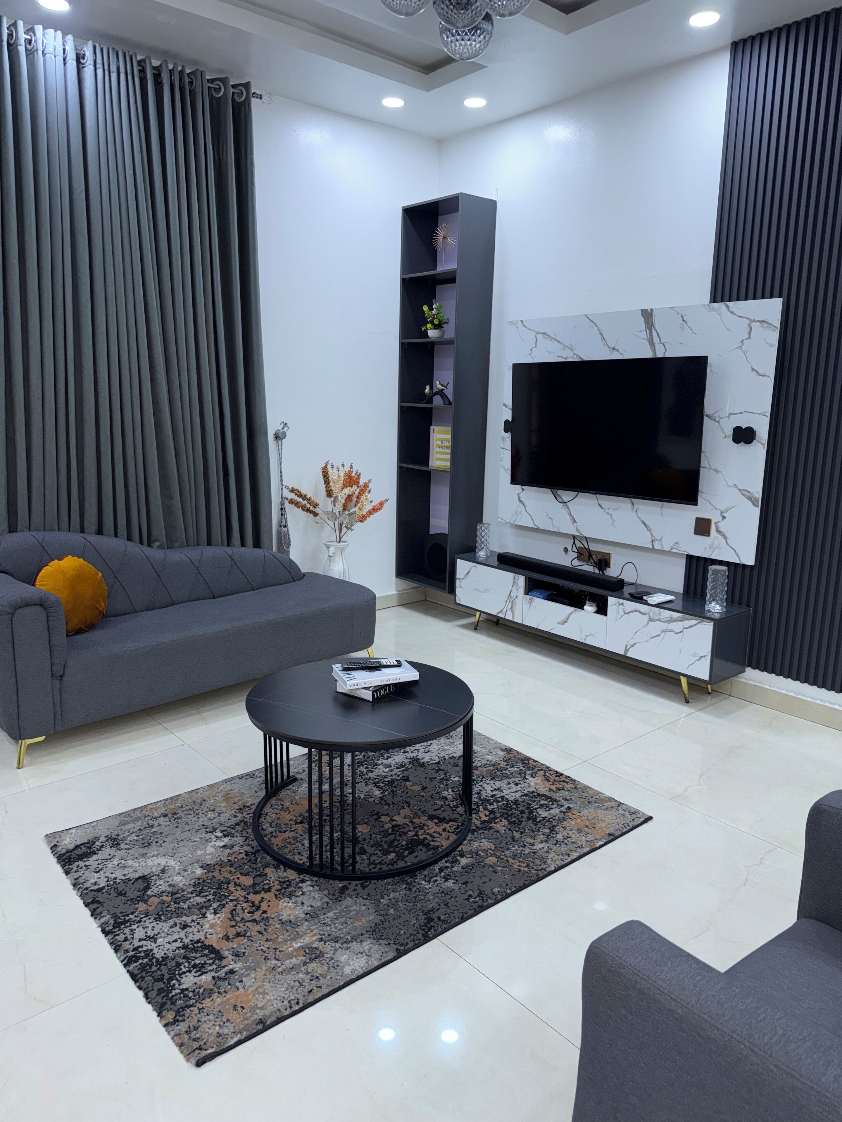 Smart TV, video games, stereo
