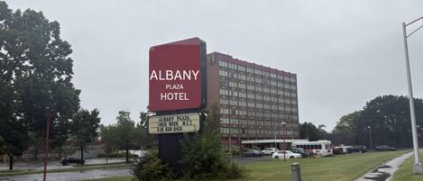 Voorkant van accommodatie