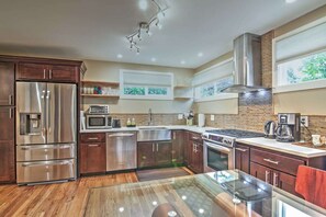 Microwave, dishwasher