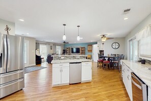 Interior - Spacious house with private pool, arcade games, W/D & close to beach (North Myrtle Beach)