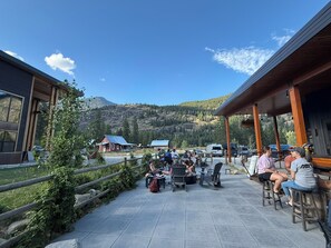 Restaurante al aire libre