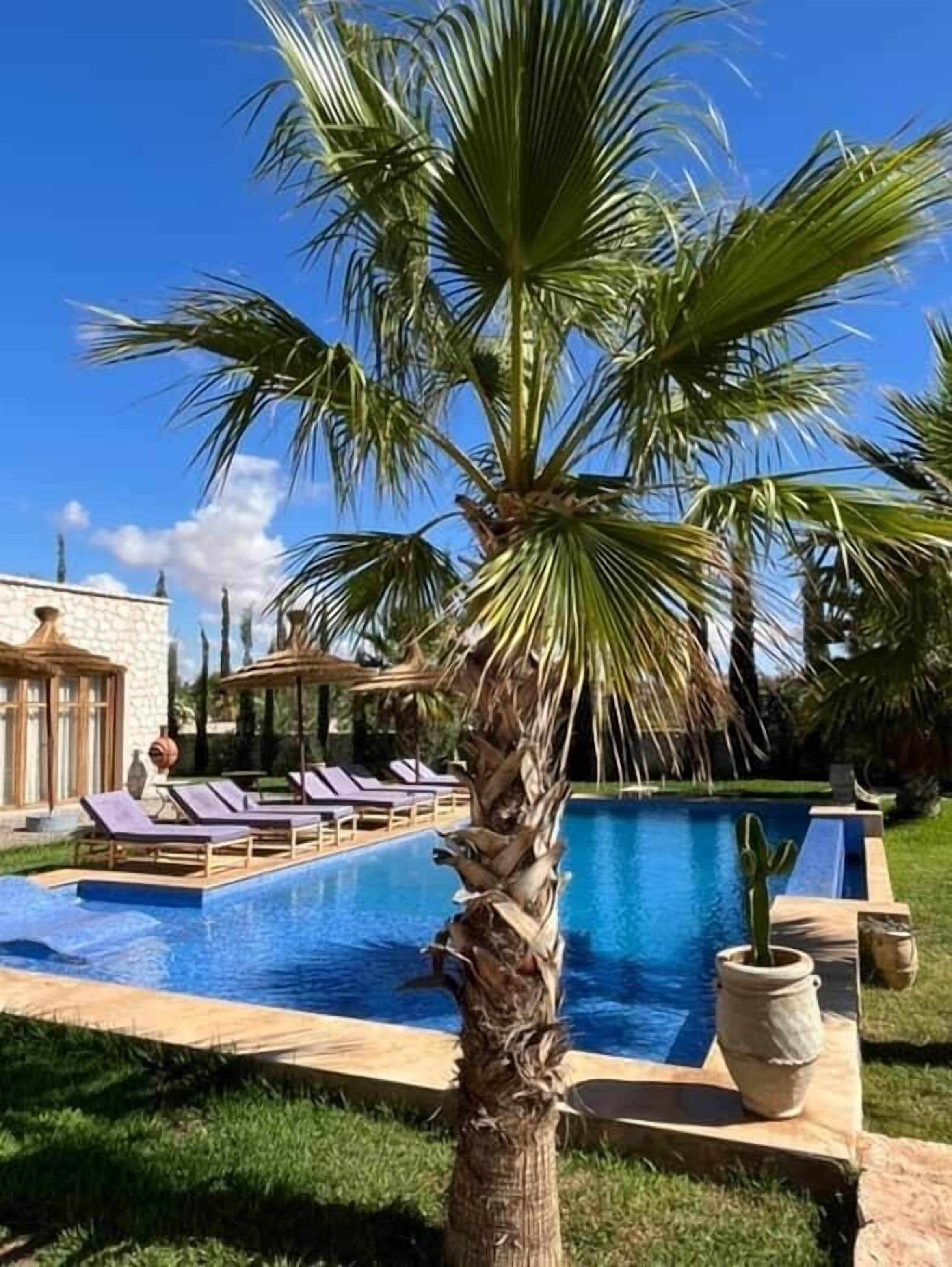 Alberca al aire libre 