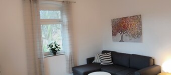 Mountain apartment with Elbe and fortress view