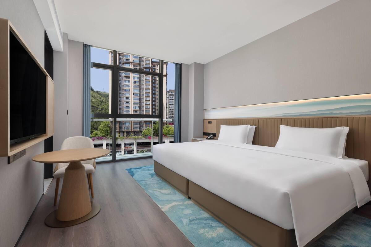 In-room safe, blackout curtains, iron/ironing board, free WiFi