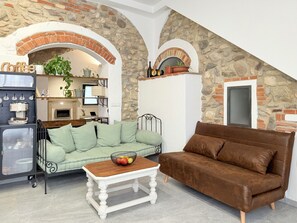 TV connectée, cheminée