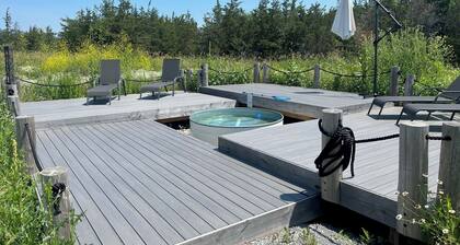 The Acres at High Shore - Shipping Container Suites & Stock Tank Pool