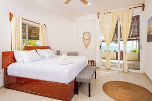 Comfort-Studio, 1 King-Bett, Strandblick | Schreibtisch, kostenloses WLAN