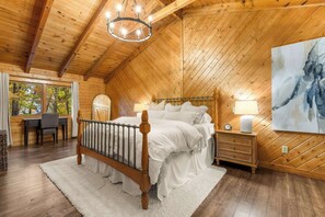 2 bedrooms, desk, WiFi, bed sheets