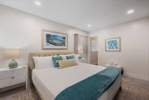3 bedrooms, iron/ironing board, travel cot, WiFi