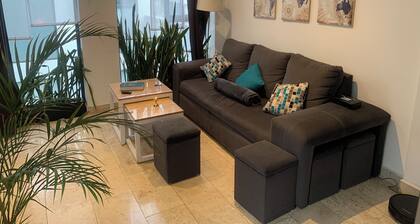 Private room in Lovely 2-bedroom condo in the heart of Ciudad de México
