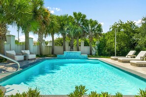Piscine chauffée