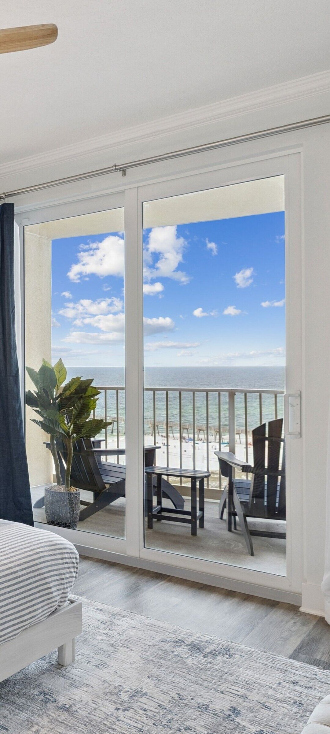 Private sitting area right outside your bedroom door.