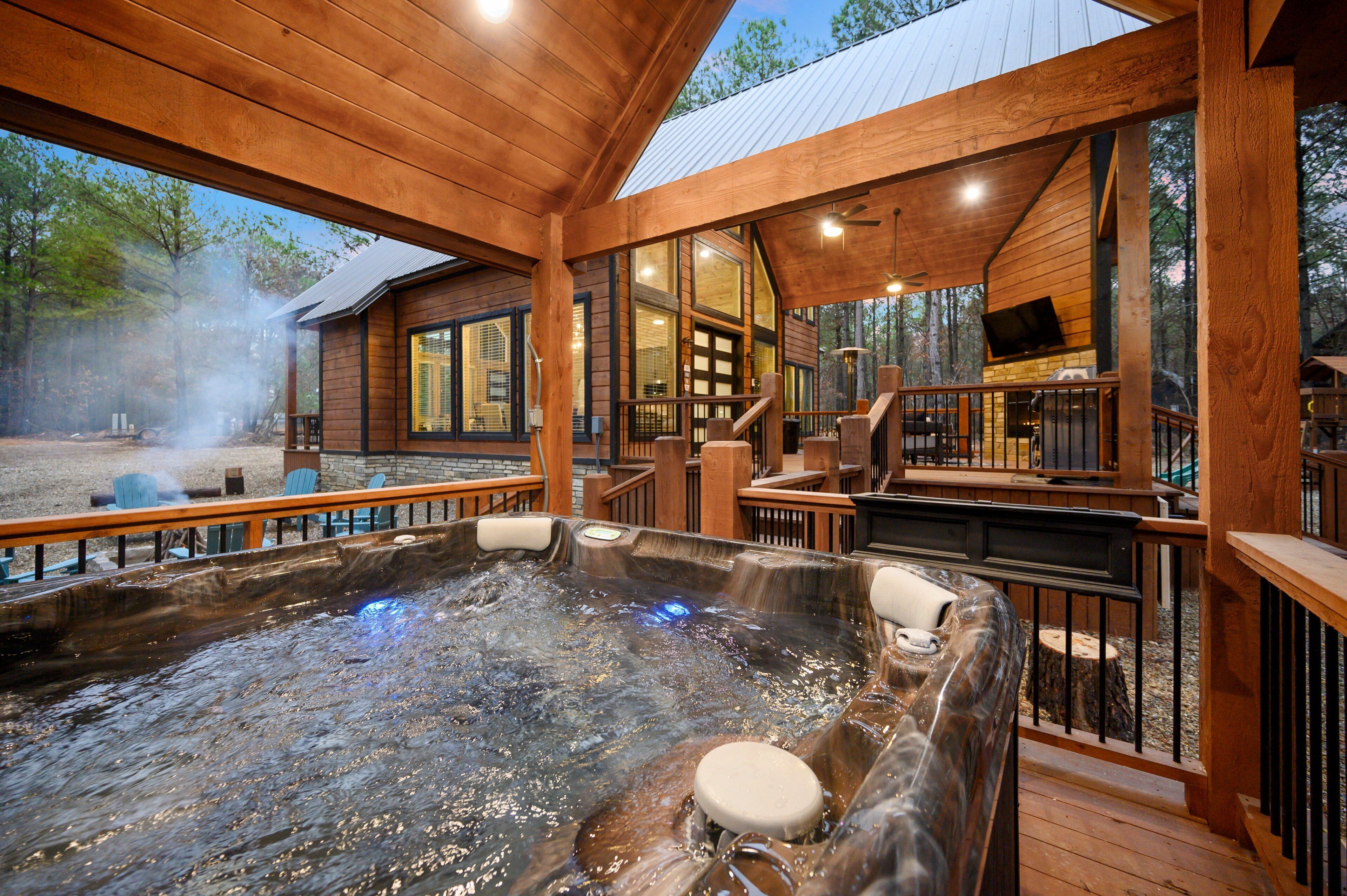 Bain à remous extérieur