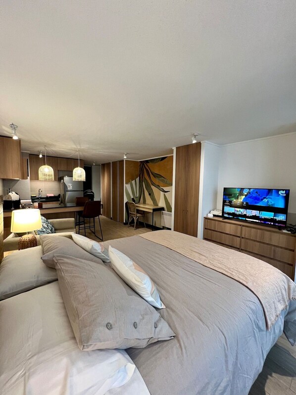 Apartment | Iron/ironing board, free WiFi