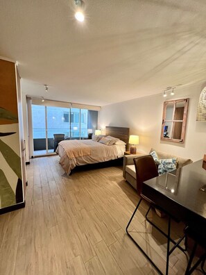Apartment, City View | Iron/ironing board, free WiFi