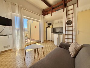 Living area - CAP D'AGDE - Plage du Môle / Réf 229 (CAP D'AGDE)