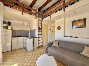 Living area - CAP D'AGDE - Plage du Môle / Réf 229 (CAP D'AGDE)