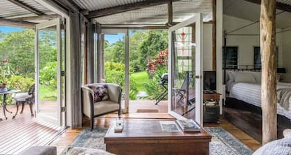 Loggers Cabin at Nightcap Ridge - stunning bush escape