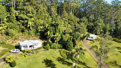 Blue Fig Cottage at Nightcap Ridge in the Byron Bay Hinterland.