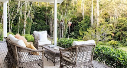 Blue Fig Cottage at Nightcap Ridge in the Byron Bay Hinterland.