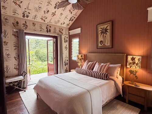 Rose Gum Cottage at Nightcap Ridge in the Byron Bay Hinterland.