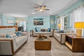 TV connectée, cheminée