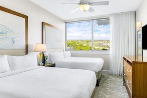 2 bedrooms, in-room safe, iron/ironing board, free WiFi