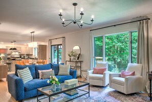 TV connectée, cheminée