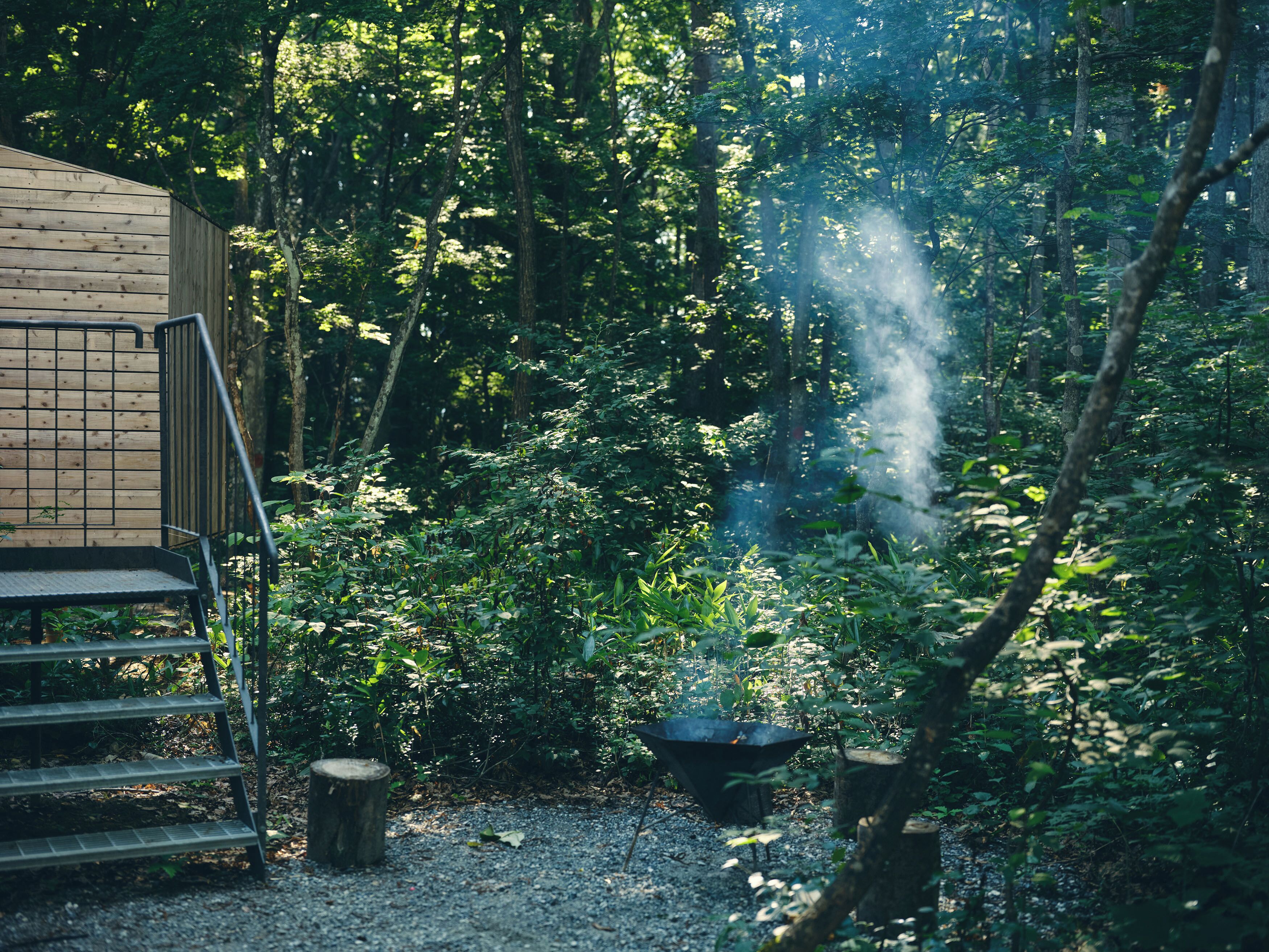 Huis, niet-roken (SANU CABIN MOSS, Simple Room) | Dakterras