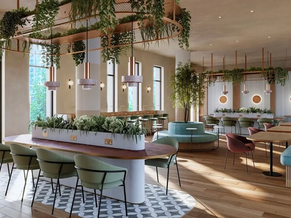 Coin salon dans le hall