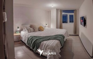 2 habitaciones, tabla de planchar con plancha y wifi 