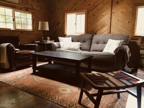 Télévision, cheminée