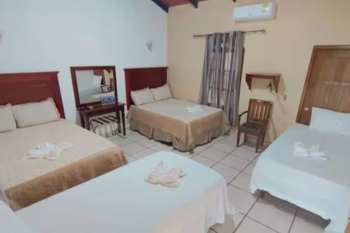 Family Quadruple Room, Patio, Mountain View