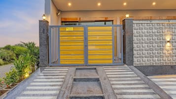 Entrada da propriedade